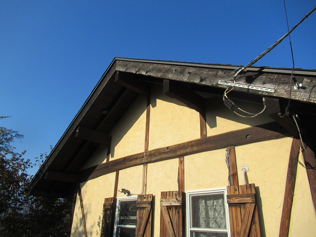 北杜市　屋根カバー工法